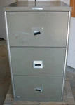 3 Drawer Remington Rand Fire Proof File Cabinet Fireproof Records Citadel Safe. Fixed Price $250.00.