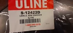 Uline 18" X 11"length Divider For Stackable Bins/black (6/pk) S-12422d. Fixed Price $30.59.