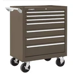Kennedy 297xb Rolling Tool Cabinet, K2000 Series, 7-drawers, Brown, 29" W X 20". Fixed Price $1101.99.