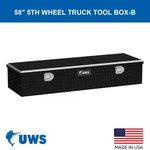 Fwb-58-blk 58" 5th Wheel Truck Tool Box. Fixed Price $862.44.