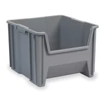 Akro-mils 13018grey Stacking Bin, 17-1/2 In L X 16-1/2 W 12-1/2 H,. Fixed Price $24.00.