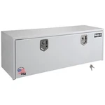 Buyers Product 18x18x60" White Steel Underbody Truck Box. Fixed Price $701.45.