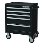 Westward Rolling Tool Cabinet, 5-drawers, Powder Coated Black, 27" W X. Fixed Price $663.52.