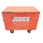 Jobox 48" Steel Jobsite Storage Chest Box Model 656990 R1 With Fairbanks Casters. Fixed Price $679.97.