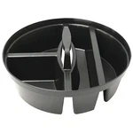 Westward 38xx90 Bucket Tool Organizer, Black, Plastic, Pockets. Fixed Price $6.49.