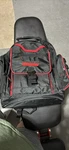 Westward 32pj48 Tool Backpack Black/red Polyester 15 Inside Pockets 19.5x7x18in. Fixed Price $40.00.