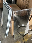 Medicine Cabinet Mirror Door Only 30-1/8" X 12" For Glacier Bay Model. Fixed Price $49.95.