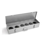 Ridgid 38605 19-5/8" X 4-9/16" 3-3/16" Metal Carrying Case For 00-r Threader. Fixed Price $141.36.