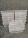 21 Pc Replacement Drawers For Screw Organizers Clear 18- 6x2" And 3-4x5". Fixed Price $12.99.