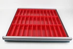 36 Red Tool Chest Dividers 2 X 8 Inch Deep (actual Depth 1-3/4) Trays, Bins. Fixed Price $77.70.