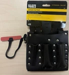 Klein Tools 5190 Leather 10-pocket Tool Pouch. Fixed Price $50.00.
