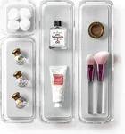 Bino 4-piece Drawer Organizer Bin Set - Grey, Small The Small, Light Grey. Fixed Price $22.31.