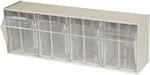Tiltview Plastic Storage Cabinet With 4 Tilt Out Bins, Horizontal Parts. Fixed Price $118.99.