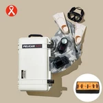 Pelican Air 1535 Case Cream W/divider Carry-ontsa Waterproof Hard Travel Luggage. Fixed Price $699.00.