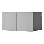 Klair Living Astro Series Metal Wall Storage Cabinet In Metallic Gray. Fixed Price $177.31.