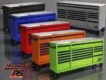 Homak 72" Rs Pro Roller Cabinet 16 Drawer Tool Chest With Stainless Steel Top. Fixed Price $2799.49.