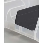 Lewisbins Dpb18-9 Divider Plastic Divider, Black, 17 3/16 In L, 6 1/4 H, Pk. Fixed Price $10.39.