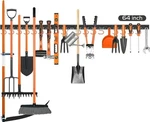 Horusdy 64 Inch Adjustable Storage System, Wall Mount Inch, Black,orange. Fixed Price $29.99.