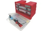 Plano 932001 Deluxe Portable Stowaway Rack Organizer - Red. Fixed Price $56.47.