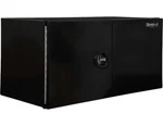 Buyers #1705940 Pro Series Black Smooth Alum Toolbox W/ Barn Doors - 24"x24"x48". Fixed Price $1427.95.
