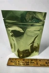 800 Uline Stand-up Barrier Pouches Zip Bags 4 Mil 4x6x2" Clear Front Lime Back. Fixed Price $80.00.