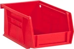 Durham Pb30210-17, Plastic Hook On Bin, 4"x5"x3", Red (pack Of 24). Fixed Price $31.15.
