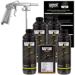 U-pol Raptor Black Urethane Spray-on Truck Bed Liner Spray Gun, 4 Quarts. Fixed Price $142.49.
