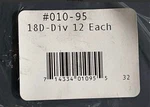 Durham 010-95 Mfg 18d Box Dividers-12pk. Fixed Price $13.97.