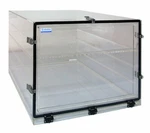 Cleatech Desiccator Dry Cabinet,12x12x12,acrylic W/shelf, Acrylic, Gas Ports. Fixed Price $690.00.