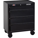 Craftsman 1000 Series 26.89-in W X 31.98-in H 4 -drawer Steel Rolling Tool Cabin. Fixed Price $145.00.