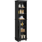 Yaheetech 60.5" Freestanding Bathroom Storage Cabinet Tall Slim Floor 3. Fixed Price $124.70.