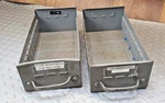 2 Equipto Vintage Metal Drawers Standard 8505 12" Deep Lot Of -usa. Fixed Price $29.11.