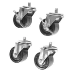 Seville Classics 3-inch Ultrahd Swivel Wheels For Workbench Set Of 4. Fixed Price $35.99.