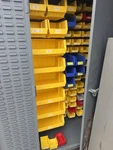 Durham Mfg Industrial Steel Storage Cabinet Heavy Duty Bin Organizer. Fixed Price $990.00.