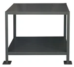Durham Mt364836-3k295, Heavy Duty Machine Table With 2 Shelves, 48"x36"x36". Fixed Price $904.44.