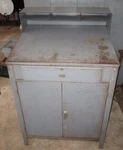 Workbench - Edsal Stand-up Height Workstation Shipping Desk Work Surface. Fixed Price $150.00.