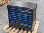 Montezuma 6 Drawer Tool Box Roller Cabinet 36" W. X 24" D. Scratch N Dent. Fixed Price $879.20.
