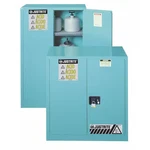 Justrite 896022 Hazardous Material Storage Cabinet, 60 Gal, 2 Shelves, Steel,. Fixed Price $2745.00.