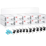Threan 10 Slot Cell Phone Storage Acrylic Clear Cabinet Wall. Fixed Price $103.43.