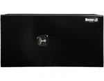24x24x48 Inch Xd Black Smooth Aluminum Underbody Truck Box With Barn Door - 1ea. Fixed Price $1536.15.