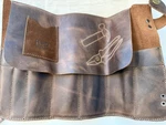 Hide & Drink Snap Tool Leather Roll Up Bag With 14 Slots. Fixed Price $45.00.