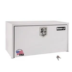 Buyers Product 18x18x30" White Steel Underbody Truck Box. Fixed Price $395.24.