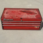 Snap On Tools Mid Intermediate Middle Chest Box 3 Drawer Red W/ Key Kr-547b Usa. Fixed Price $1395.00.
