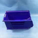 Uline S-12419 Blue Stackable Bin Usip. Fixed Price $6.00.