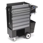 Flexcart Fc-200wbt Black, Light Duty, Tool Utility Cart. Fixed Price $2699.99.