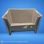 Uline S-11335 Giant Gray Plastic Stackable Bin Usip. Fixed Price $18.00.