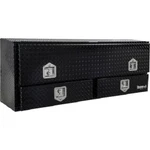 Buyers #1725631, 60" Black Diamond Tread Aluminum Contractor Truck Box W/drawers. Fixed Price $1789.95.