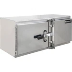Buyers #1762642, 24x24x48" Smooth Alum Tool Box W/ Barn Doors & Cam Lock Rod. Fixed Price $1029.95.