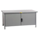 Little Giant Wwc-3672-hd Cabinet Workbench,steel,72" W,36" D 34aw19. Fixed Price $2688.61.