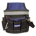 Westward Tool Pouch, Black, Polyester, 6 Pockets 5mzl6. Fixed Price $33.13.